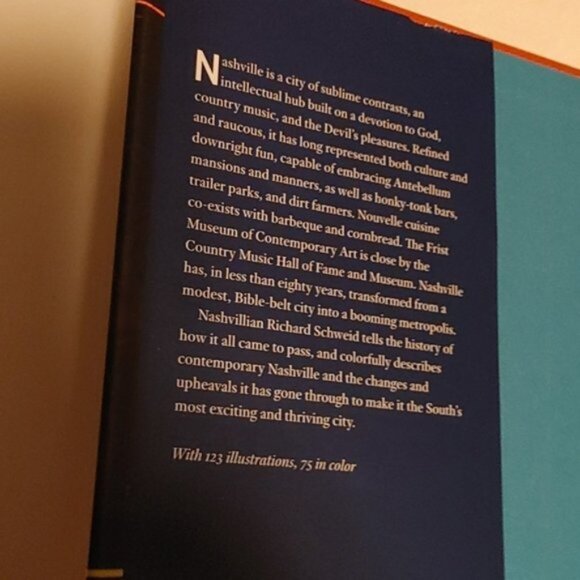 3/$13 Nashville: Music and Manners hardcover book by Richard Schweid 2021 - Picture 4 of 8